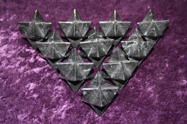 Merkaba 30mm - Shungite